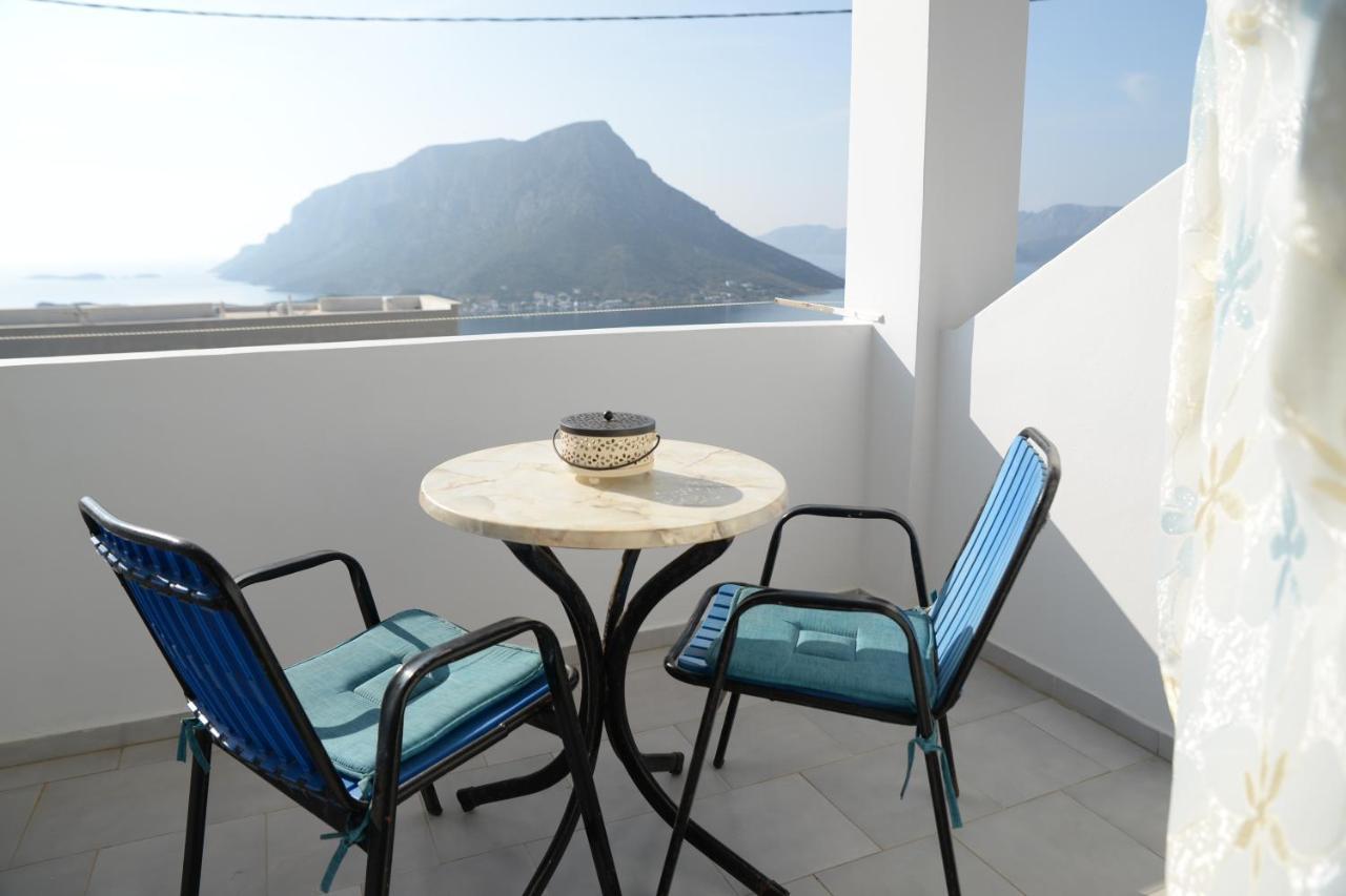 Studios Aeolos Kalymnos Mirtiész Kültér fotó