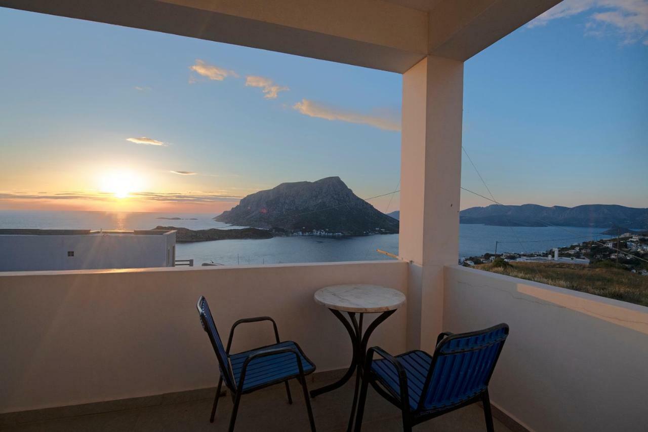 Studios Aeolos Kalymnos Mirtiész Kültér fotó